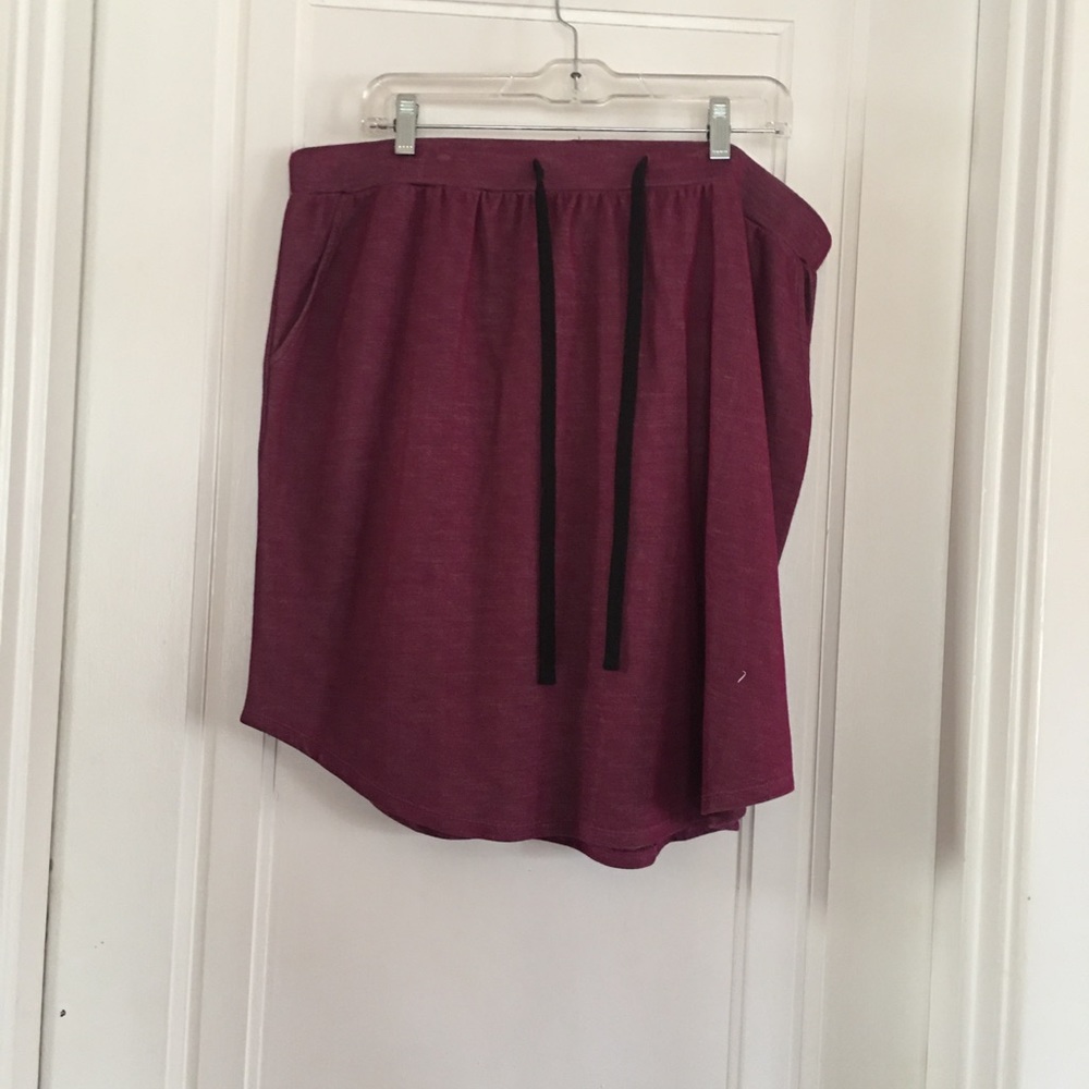 Purple skirt with pockets G by Giuliana